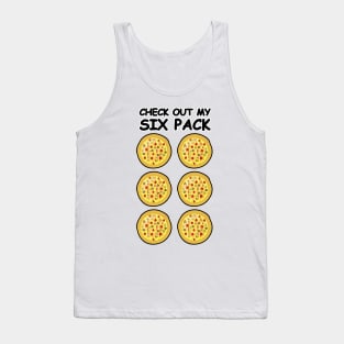 Check Out My Six Pack - Pizza Tank Top